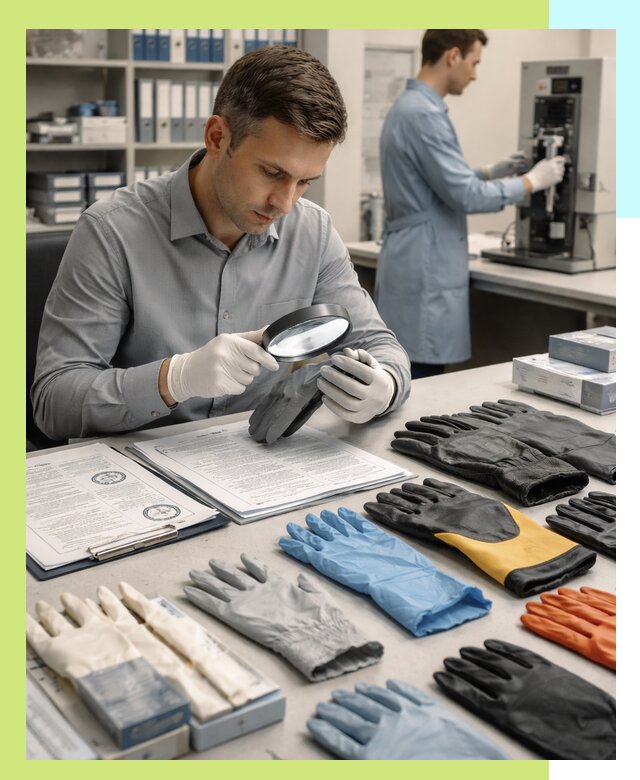 Сертификация перчаток и средств защиты продукции в Бузулуке