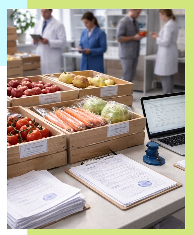 Сертификация овощей и фруктов в Бузулуке от 8860 р. | Алешин-Бзл