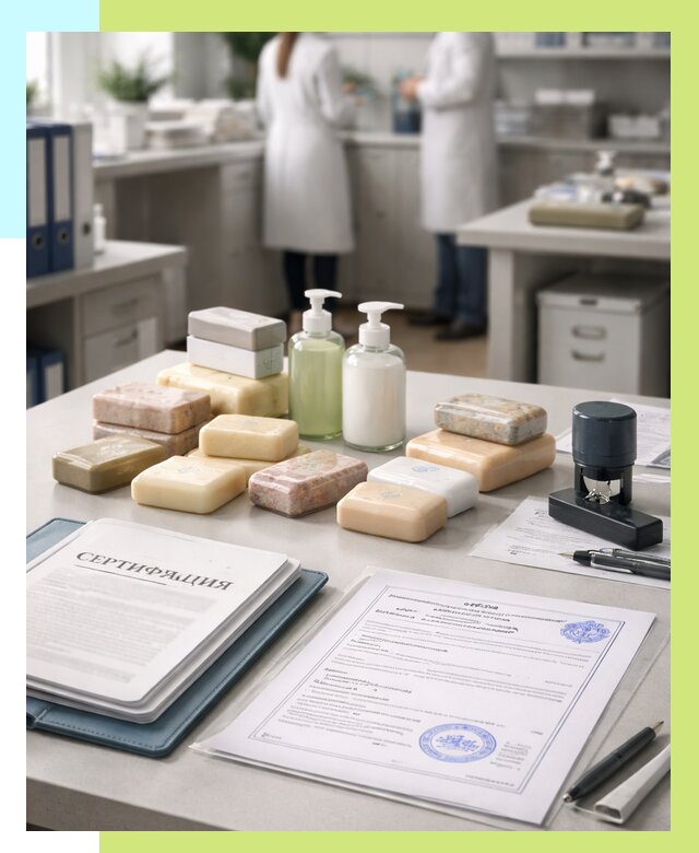 Сертификация мыла и сертификат на мыло в Бузулуке от 12509 | Алешин-Бзл