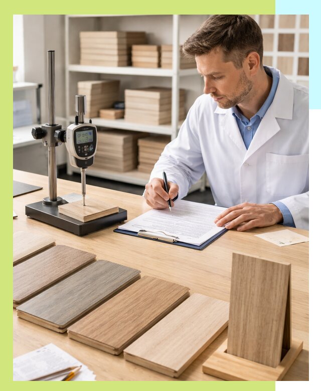 Сертификация ламината с испытаниями и оформлением документов в Бузулуке
