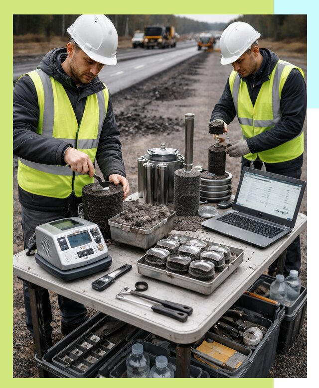 Сертификация асфальта: испытания и подтверждение в Бузулуке