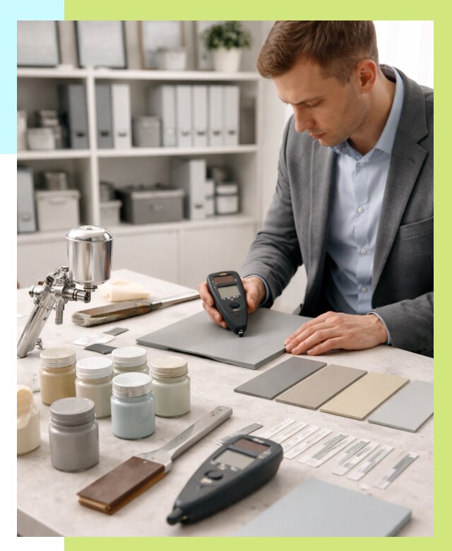 Сертификация краски в Бузулуке от 26060 р. | Алешин-Бзл центр