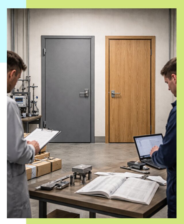 Сертификация дверей в Бузулуке от 8339 р. под ключ | Алешин-Бзл