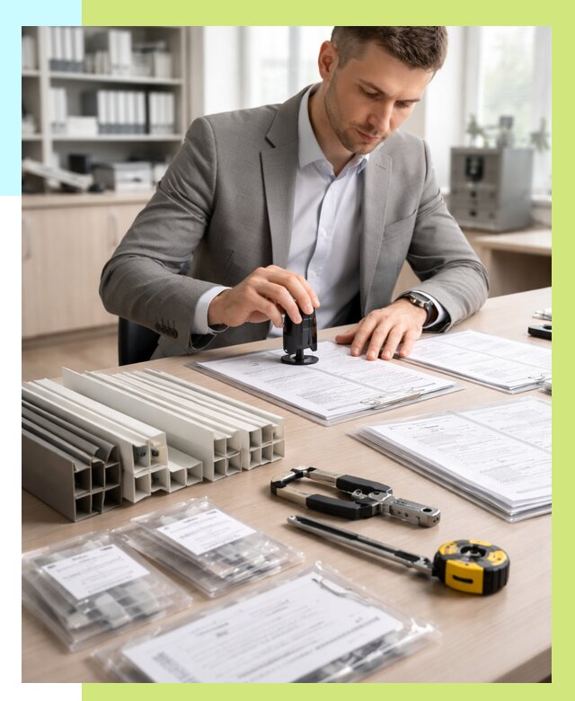 Сертификация ПВХ продукции в Бузулуке от 8860 р., Алешин-Бзл