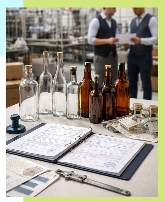 Сертификация стеклянных бутылок в Бузулуке от 26060 р. | Алешин-Бзл