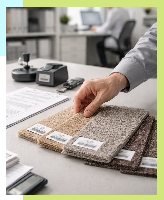 Сертификация ковролина в Бузулуке от 15636 р., Алешин-Бзл