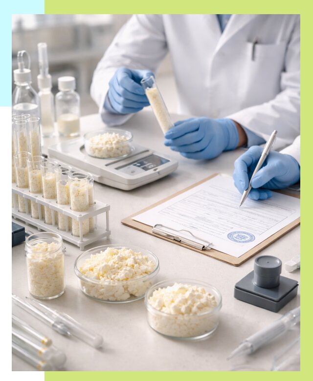 Сертификация творога в Бузулуке от 12509 р. под ключ | Алешин-Бзл