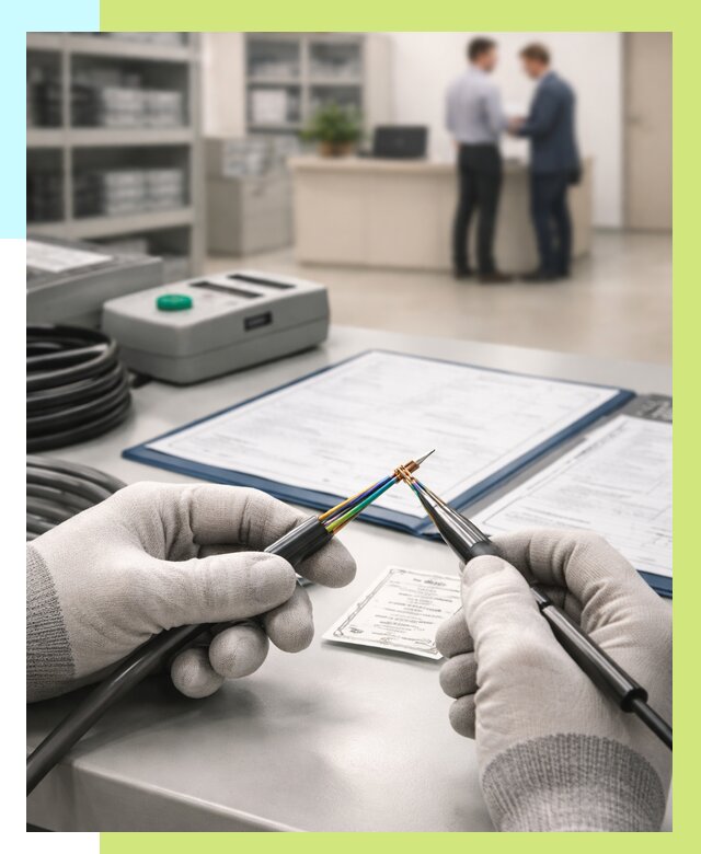 Сертификация провода в Бузулуке от 18763 р. в Алешин-Бзл