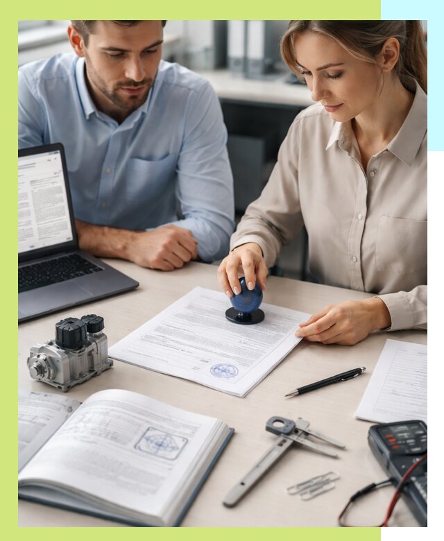 Выдача паспорта изделия и техническая экспертиза продукции в Бузулуке