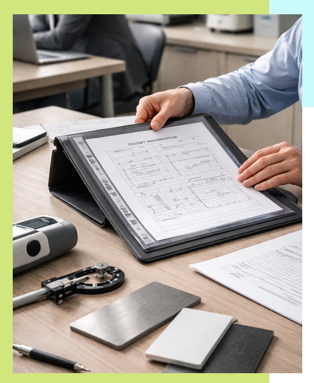 Оформление паспорта материала для продукции в Бузулуке