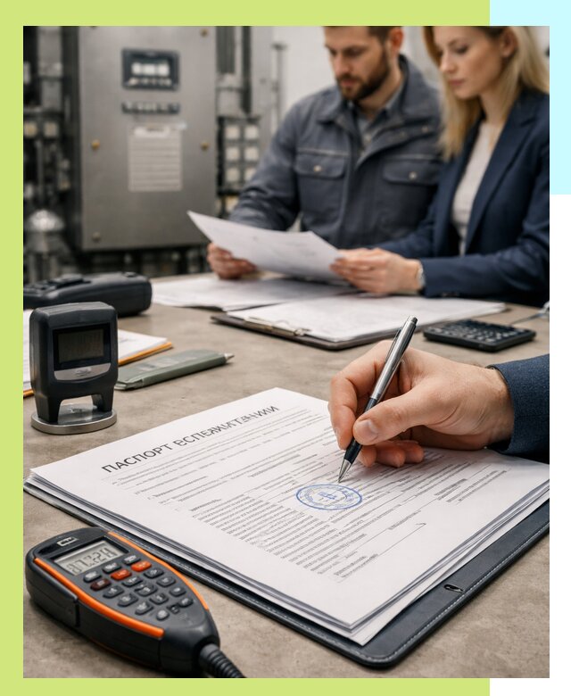 Оформление паспорта эксплуатации оборудования в Бузулуке