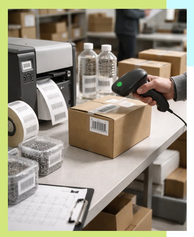 Штрихкодирование продукции и маркировка для продажи в Бузулуке