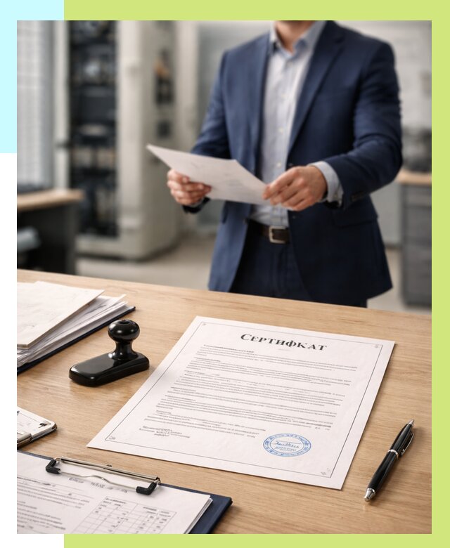 Сертификат на оборудование в Бузулуке от 15636 р. | Алешин-Бзл