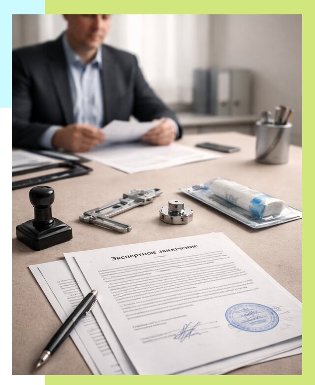 Экспертное заключение на продукцию в Бузулуке от 8860 р. | Алешин-Бзл