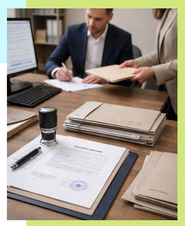 Отказное письмо для таможни в Бузулуке от 3127 р, Алешин-Бзл