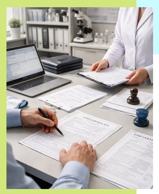 Оформление сертификата GMP в Бузулуке для фармпроизводства