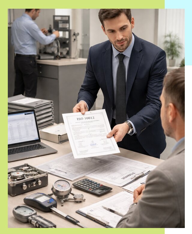 Выдача сертификата ISO 10012 по требованиям метрологии в Бузулуке